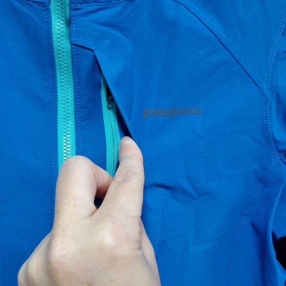 PATAGONIA Dirt Craft Jacket DWR Soft Shell Ripstop Hiking Running Women's Small - Picture 4 of 15
